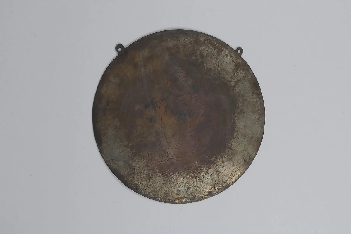 十一面観音鏡像|Votive Mirror with Eleven-Headed Kannon — Unknown