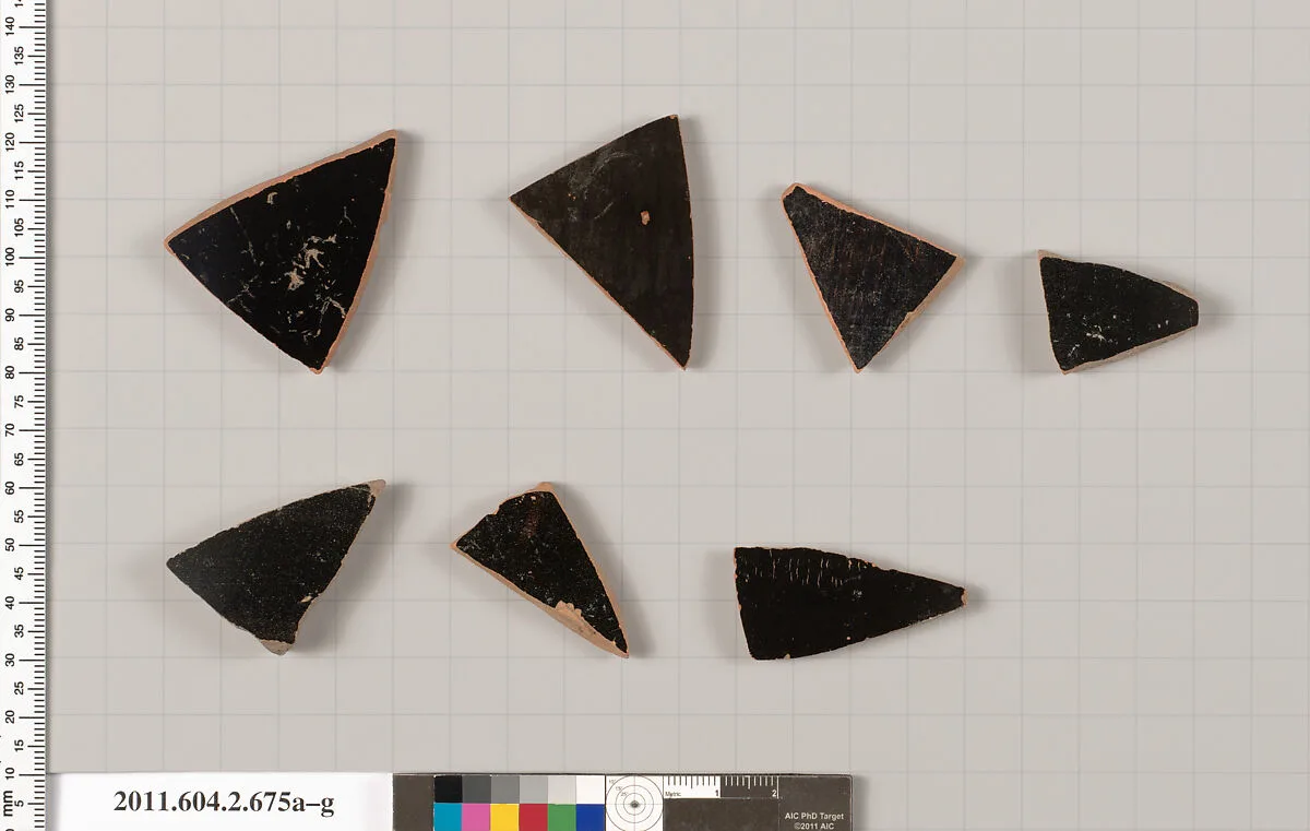Terracotta fragments of column-kraters (bowls for mixing wine and water) — Unknown