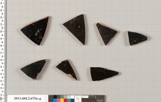 Terracotta fragments of column-kraters (bowls for mixing wine and water)