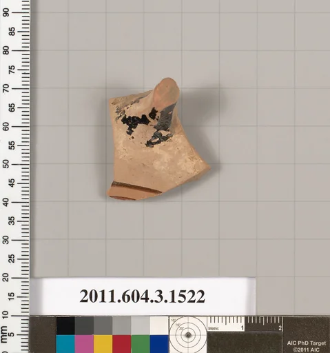Terracotta fragment of a skyphos (deep drinking cup)