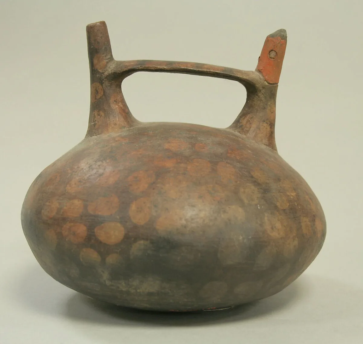 Double Spout and Bridge Bottle with Bird — Unknown