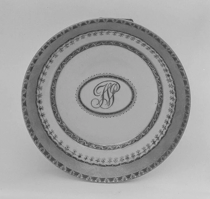 Saucer (part of a service) — Unknown