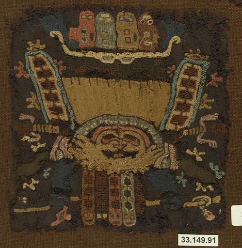 Embroidered Mantle Fragment