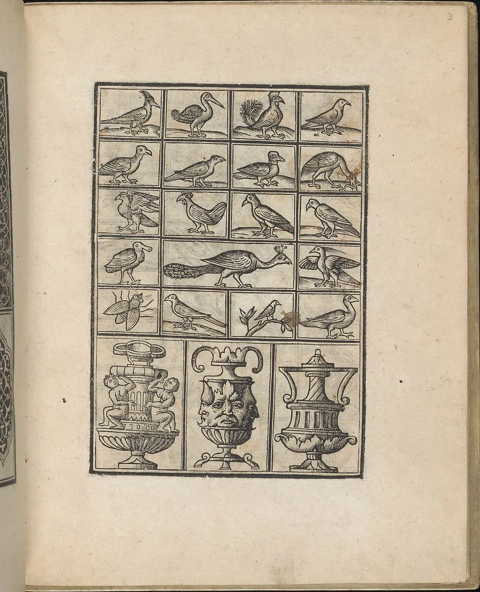 Trionfo Di Virtu. Libro Novo..., page 3 (recto) — Matteo Pagano