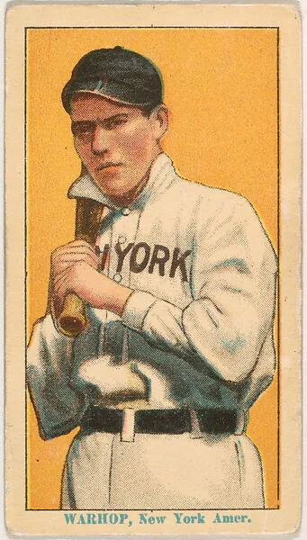 Jack Warhop, New York, from Coupon Cigarettes Baseball Issue, 1914-1916 — Coupon Cigarettes