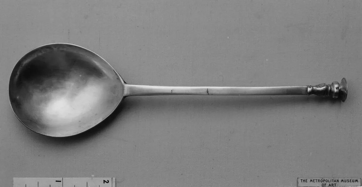 Seal-top spoon — Edward Pocock
