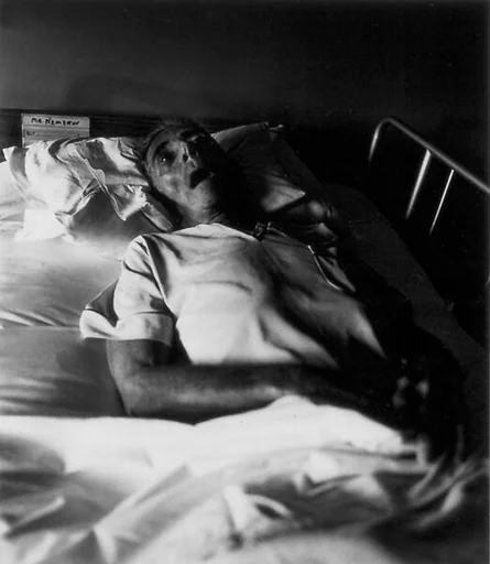 David Nemerov on his deathbed, N.Y.C.