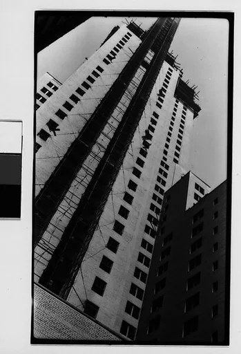 [Chrysler Building Construction, from Below, New York City]