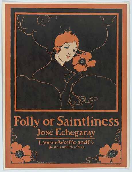 Folly or Saintliness — Ethel Reed|Lamson Wolffe & Co.|Heliotype Printing Co.