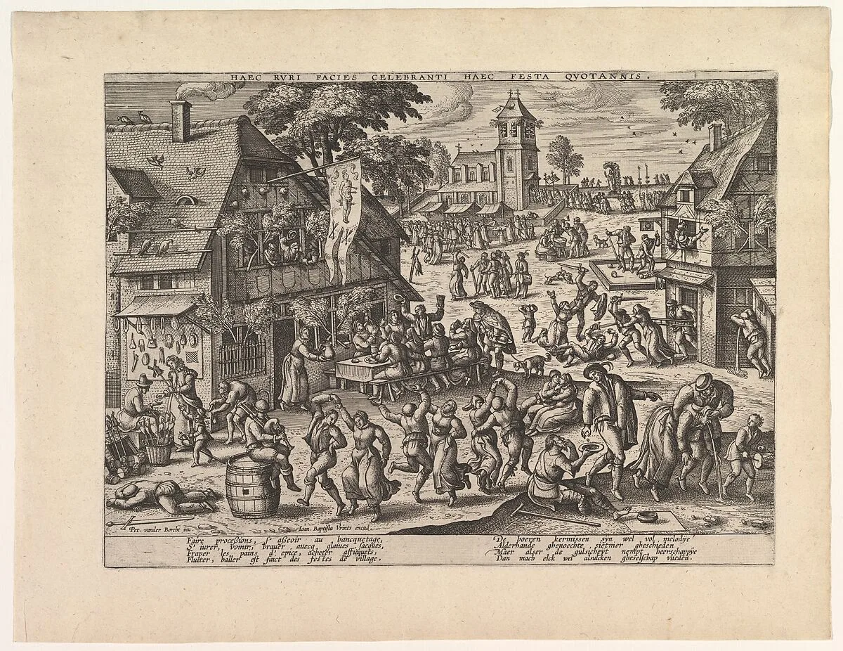 St. Sebastian's Fair — Anonymous, Netherlandish, 16th century|Peeter van der Borcht|Jan Baptist Vrients