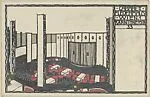 Cabaret Fledermaus - Theatre (Cabarett Fledermaus, Wein 1. Kärnthnerstr. 33 Theatersaal) — Wiener Werkstätte|Josef Hoffmann