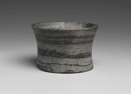 Marble handleless cup