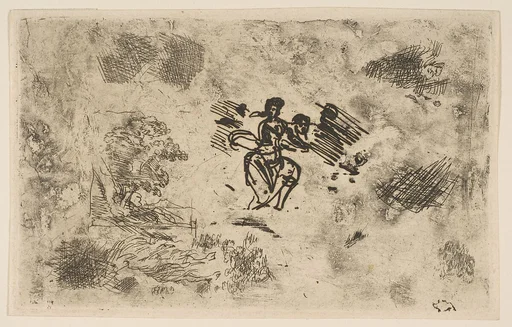 Seated Woman and Other Sketches