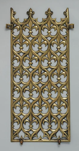 Decorative grill from the Palace of Westminster