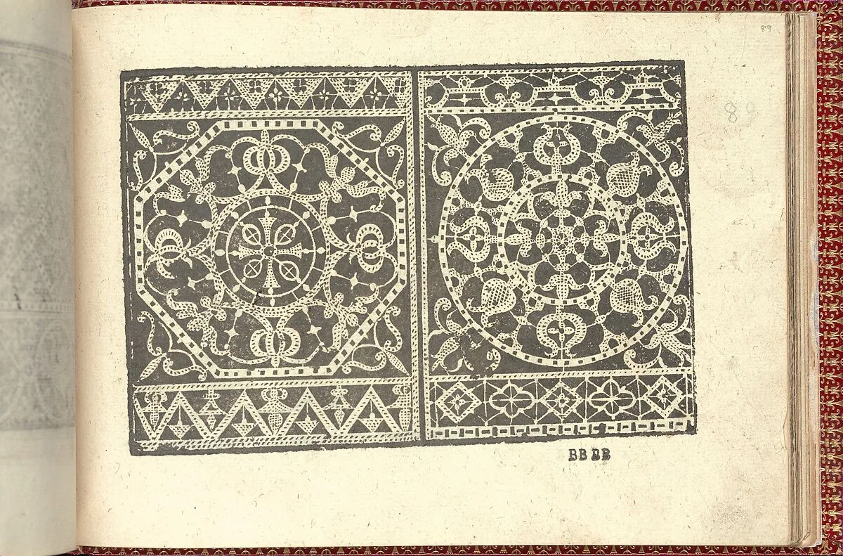 Corona delle Nobili et Virtuose Donne: Libro I-IV, page 89 (recto) — Cesare Vecellio