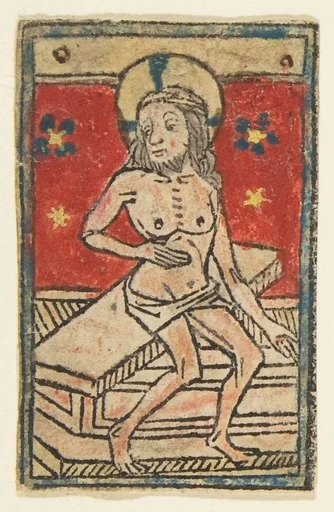 Seated Man of Sorrows (Schr. 910)