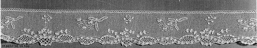 Sleeve ruffle (Engageante) (one of a pair)