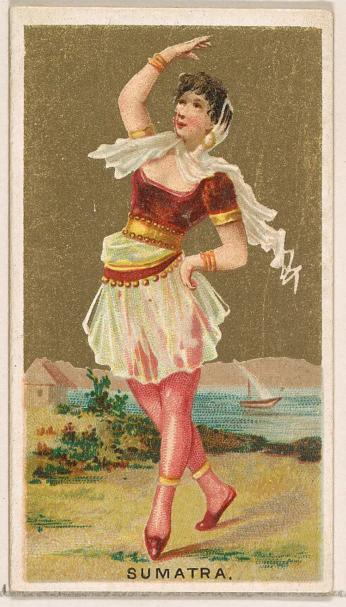 Sumatra, from the Dancing Girls of the World series (N185) issued by Wm. S. Kimball & Co. — William S. Kimball & Company