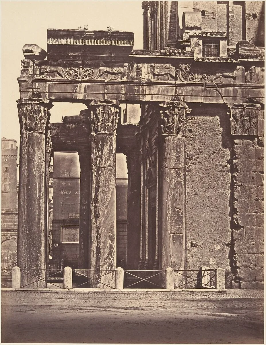 Tempio di Antonino e Faustina — Eugène Constant