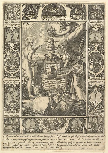The Infant Christ, from "Allegorical Scenes on the Life of Christ, from Christian and Profane Allegories"