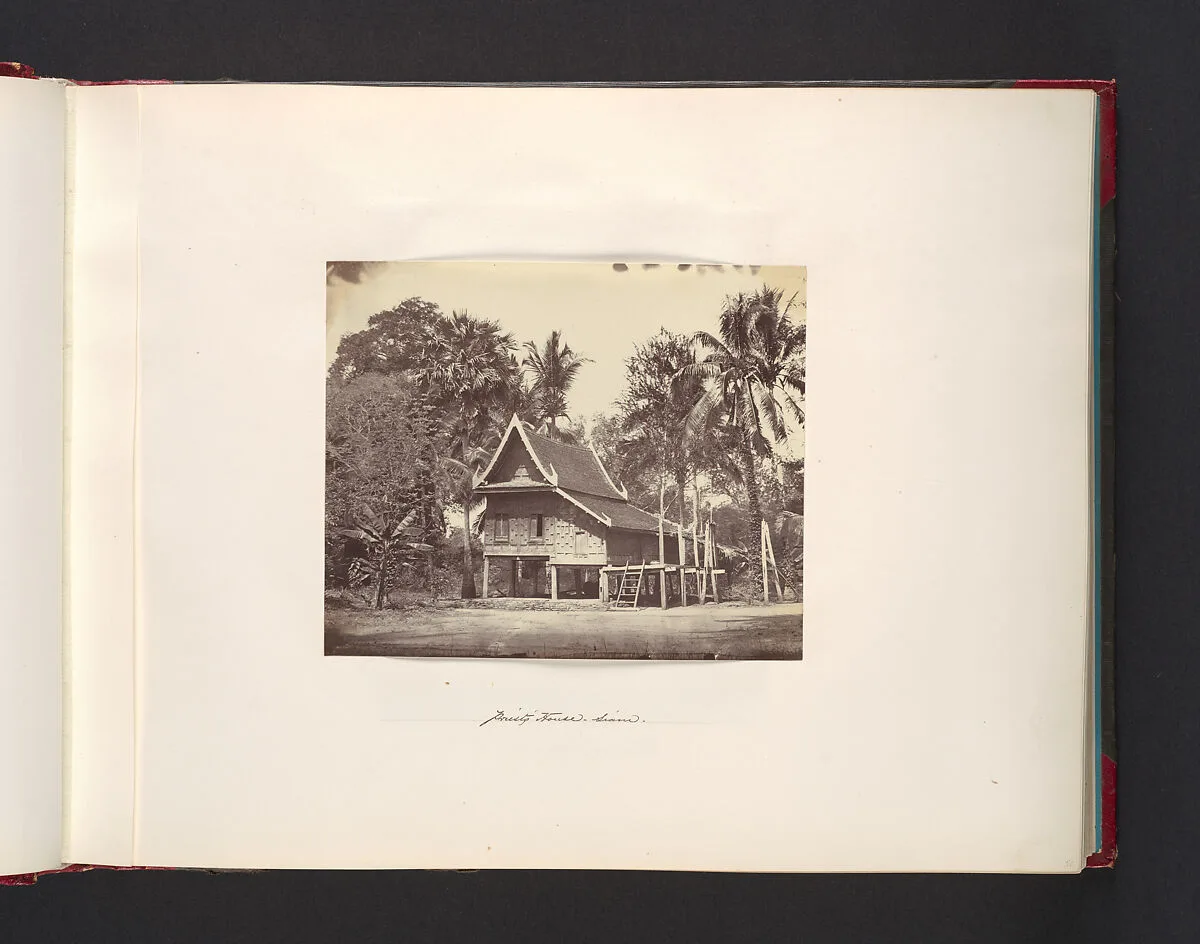 Priests House, Siam — John Thomson