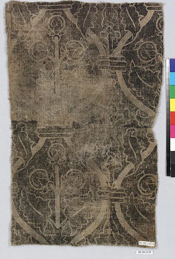 Fragment of reproduction of 16th century design