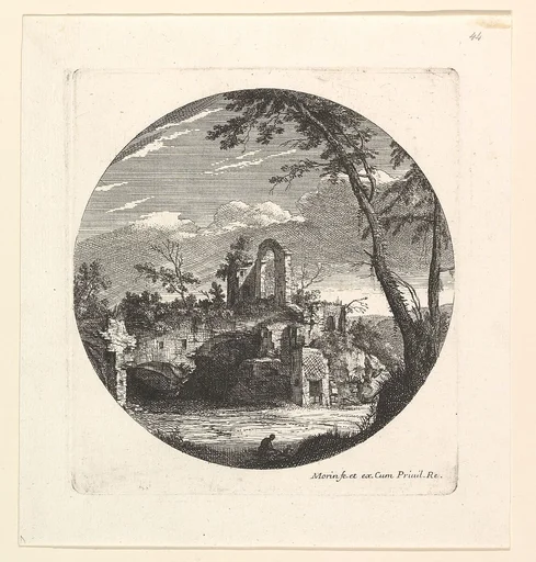 Les Ruines au Fond