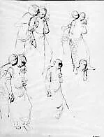Study for Judas Kiss: Christ and Judas — Stephen Greene
