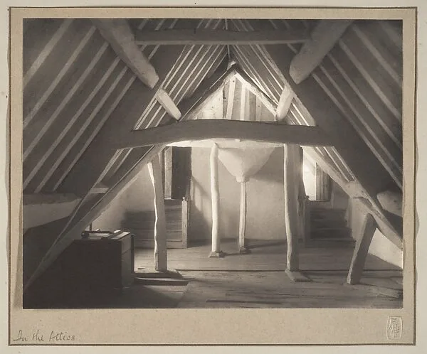 In the Attics — Theodore Watts-Dunton|Sir Sydney Cockerell|Unknown|Aubrey Vincent Beardsley|Frederick Colin Tilney|Ernest Radford|Frederick H. Evans