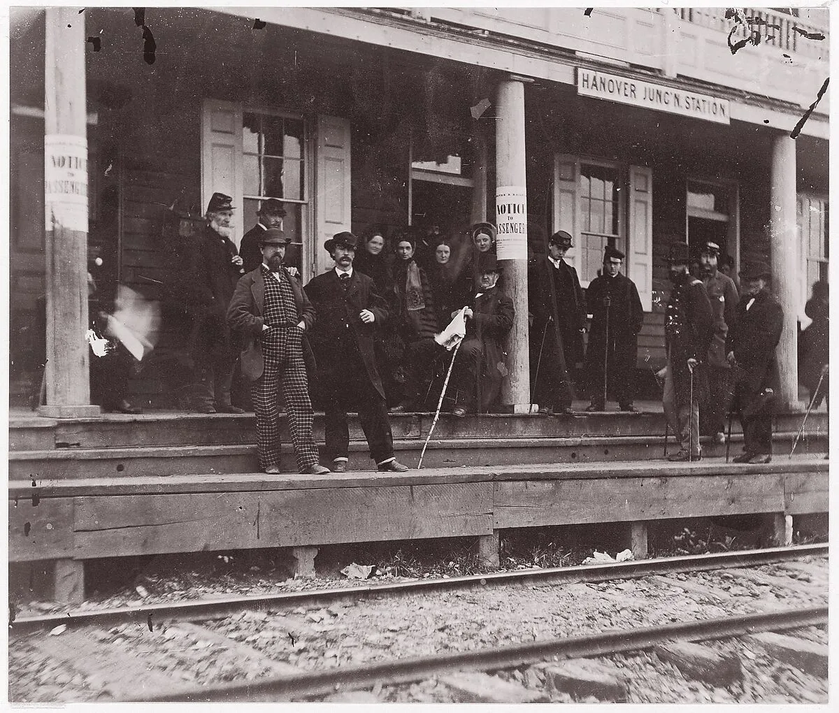 Hanover Junction Station, Pennsylvania — Mathew B. Brady|Unknown