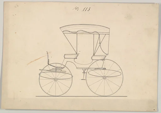 Design for Park Phaeton, no. 113