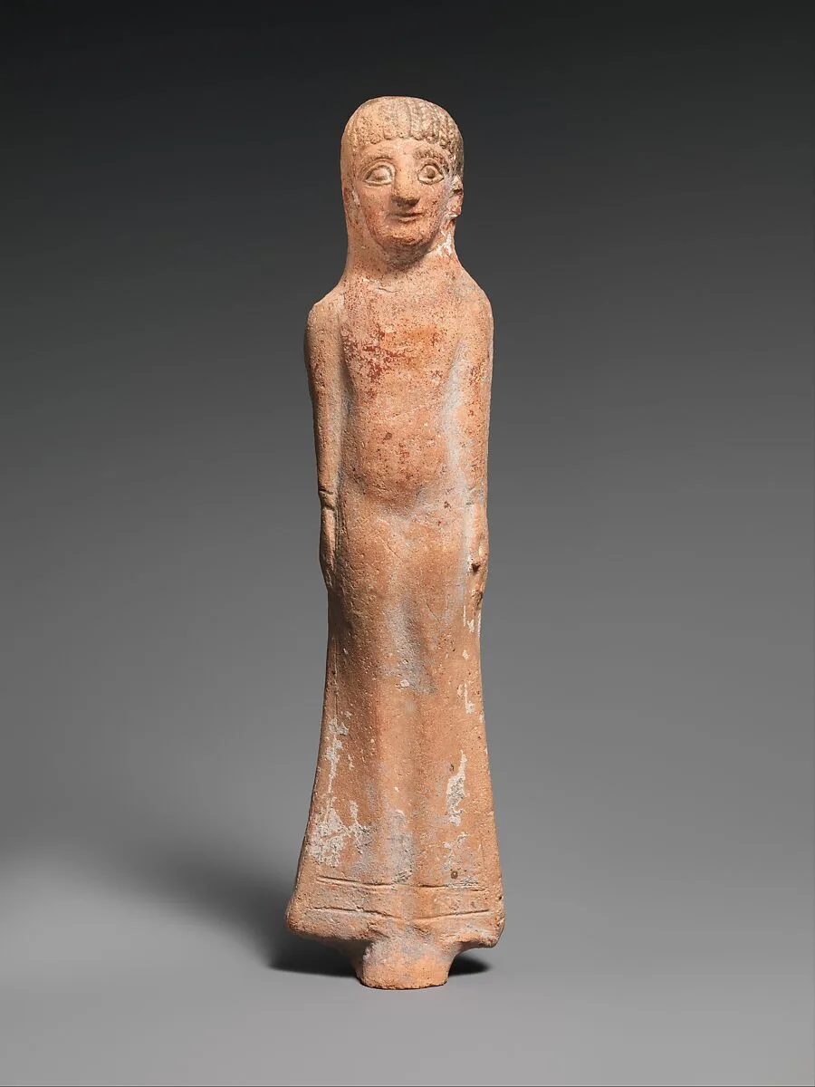 Terracotta woman — Unknown