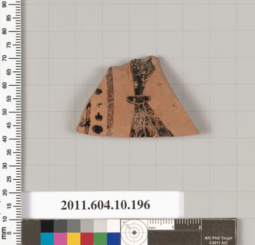 Terracotta fragment from a closed shape