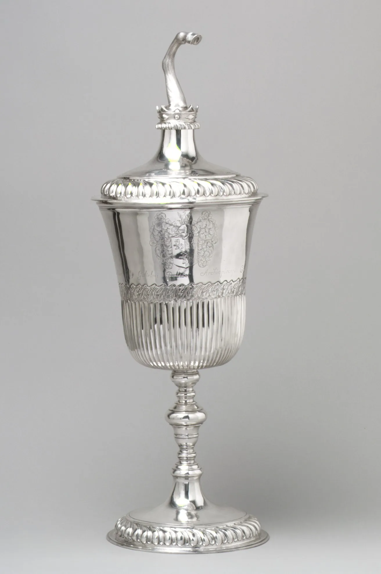 Standing cup with cover — Elkington & Co.