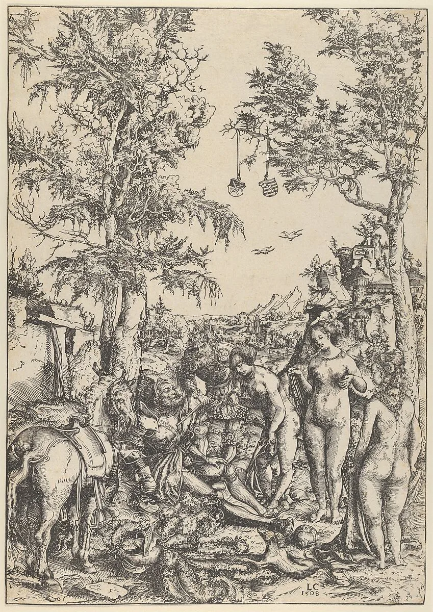 The Judgment of Paris — Lucas Cranach the Elder