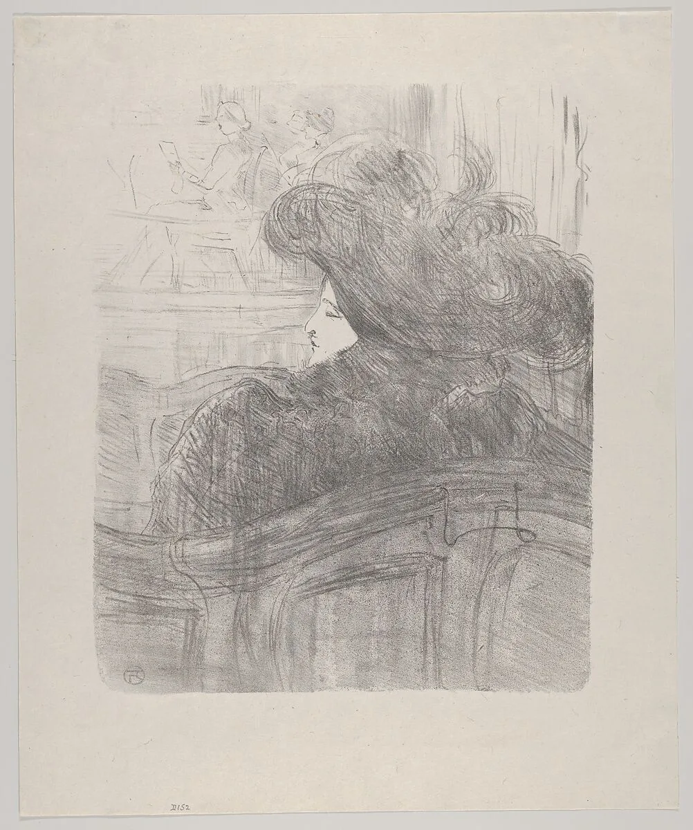 Cléo de Mérode — Henri de Toulouse-Lautrec