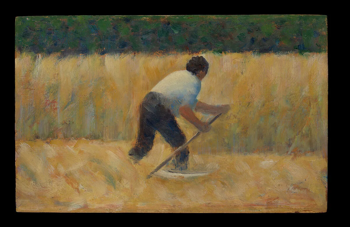 The Mower — Georges Seurat