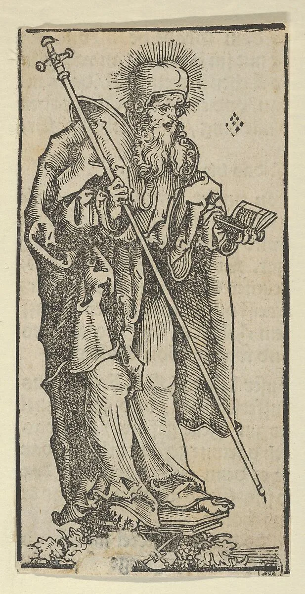 Silver Statuette of St. Philip, from the Wittenberg Reliquaries — Lucas Cranach the Elder