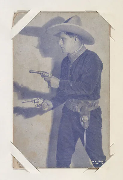 Jack Hoxie from Western Stars or Scenes Exhibit Cards series (W412) — Unknown