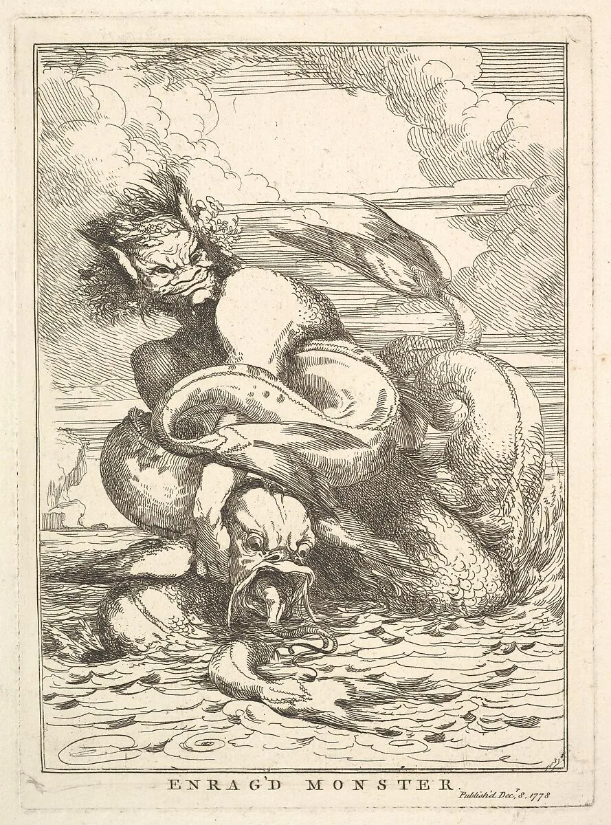 Enrag'd Monster — John Hamilton Mortimer