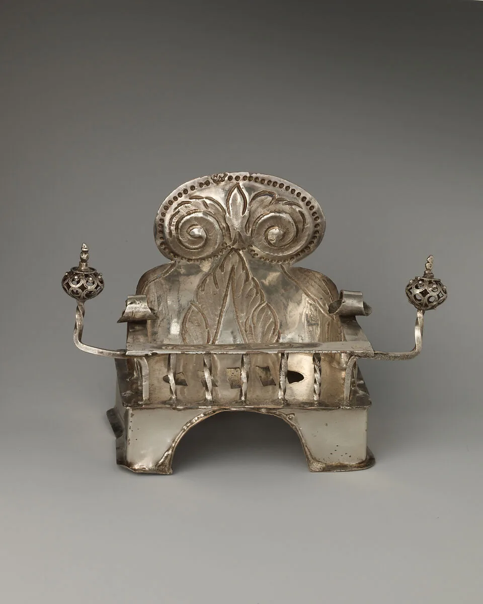 Miniature fireback (part of a set) — George Manjoy