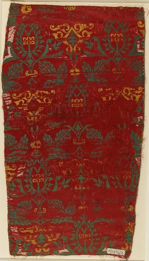 Figured Silk Weave Textile