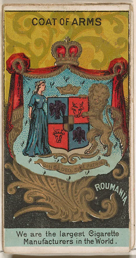 Charles, King of Romania, from the Rulers, Flags, and Coats of Arms series (N126-2) issued by W. Duke, Sons & Co. — W. Duke, Sons & Co.