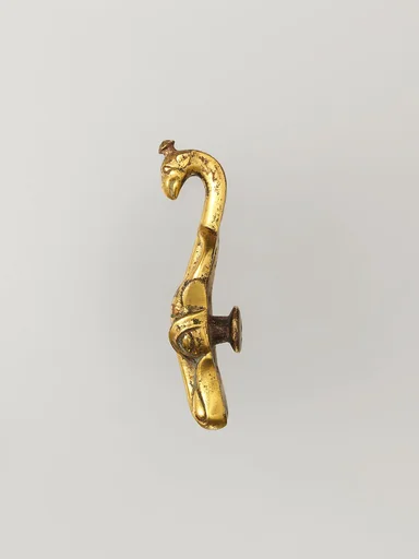 戰國 鎏金青銅带鈎|Belt hook
