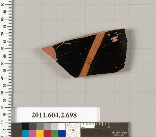 Terracotta fragment of a calyx-krater (bowl for mixing wine and water)