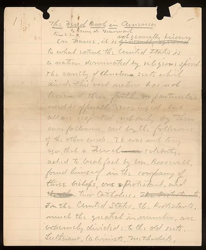 [38 Manuscripts, Typescripts, Carbon Copies of Translations from French by Walker Evans of Gourmont, Baudelaire, Radiguet, Cendrars, Cocteau, Larbaud, Gide, Lautréamont, Dottin, and Others]