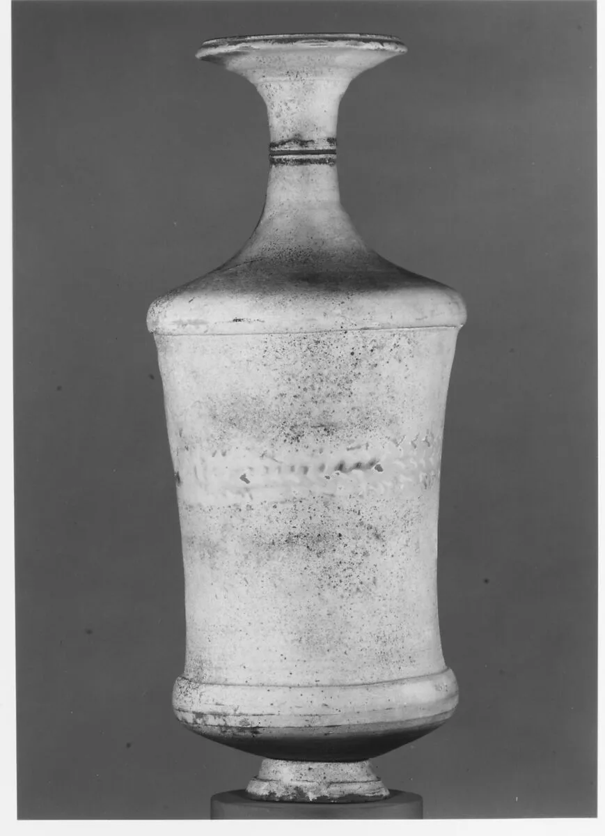 Terracotta loutrophoros (ceremonial vase for water) — Unknown