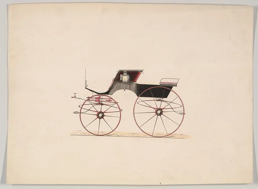 Design for 4 seat Phaeton, no top (unnumbered)