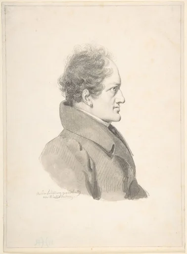 Portrait of Alois Senefelder