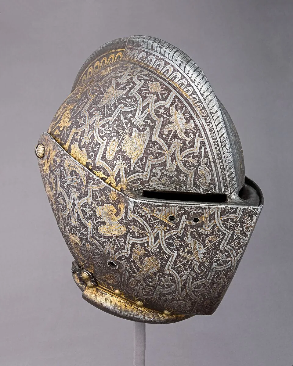 Close Helmet for Foot Combat — Unknown
